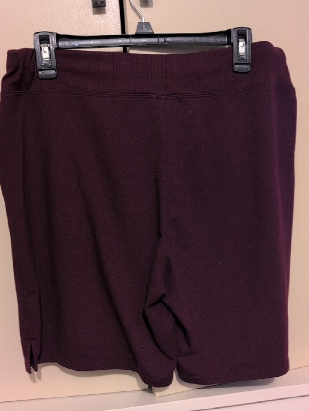 Athletic Works Plum Drawstring Bermuda Shorts - Picture 4 of 4